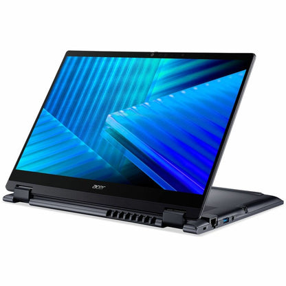 Alternate-Image4 Image for Acer TravelMate P4 Spin 14 TMP414RN-55 TMP414RN-55-79AM 14" Touchscreen Convertible 2 in 1 Notebook - WUXGA - 60 Hz - Intel Core Ultra 7 255U - 16 GB - 1 TB SSD - English Keyboard - Blue
