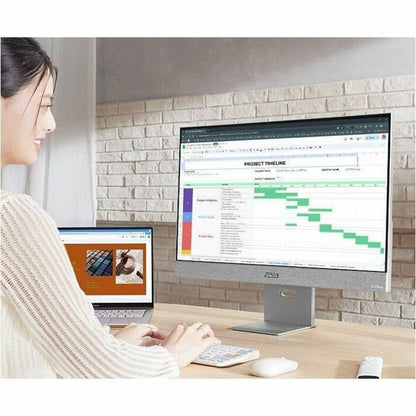 Alternate-Image4 Image for Asus ZenScreen MS32UC 32" Class 4K UHD Smart LED Monitor - 16:9 - Silver