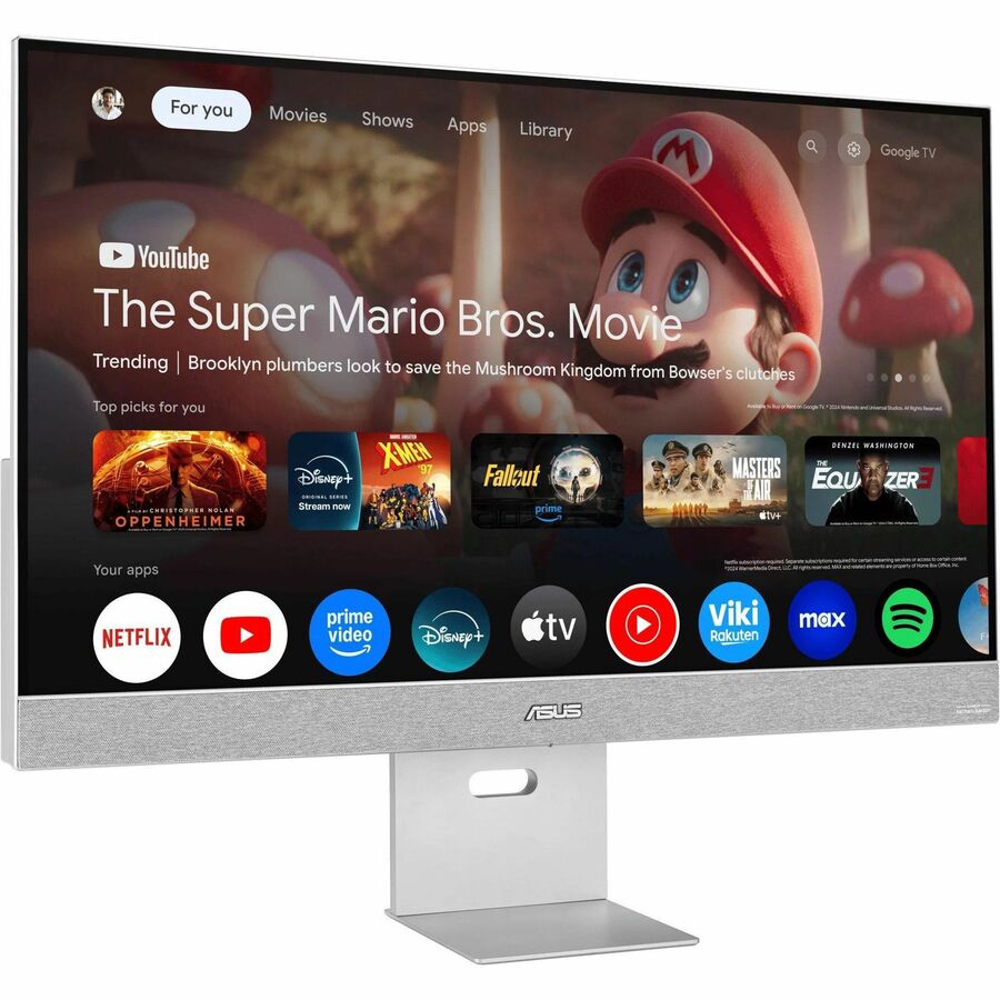Right Image for Asus ZenScreen MS32UC 32" Class 4K UHD Smart LED Monitor - 16:9 - Silver