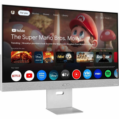 Right Image for Asus ZenScreen MS32UC 32" Class 4K UHD Smart LED Monitor - 16:9 - Silver