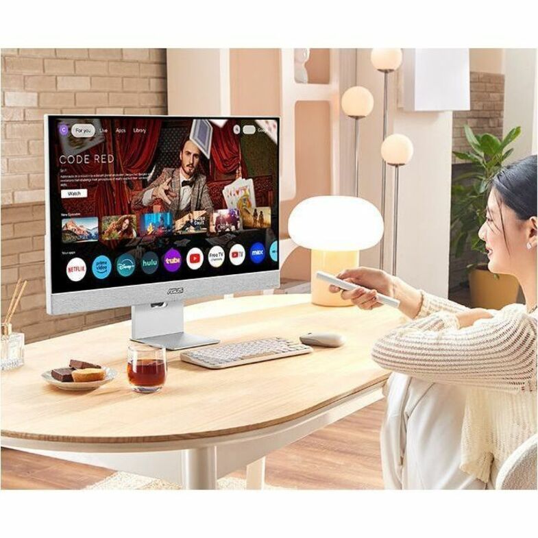 Alternate-Image2 Image for Asus ZenScreen MS32UC 32" Class 4K UHD Smart LED Monitor - 16:9 - Silver