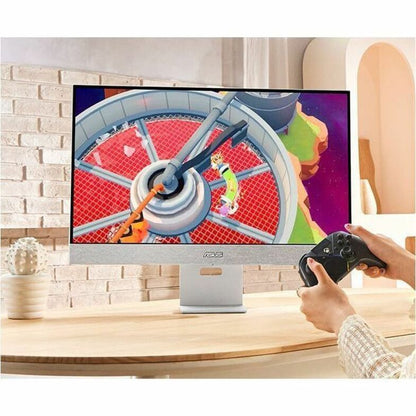 Alternate-Image3 Image for Asus ZenScreen MS32UC 32" Class 4K UHD Smart LED Monitor - 16:9 - Silver
