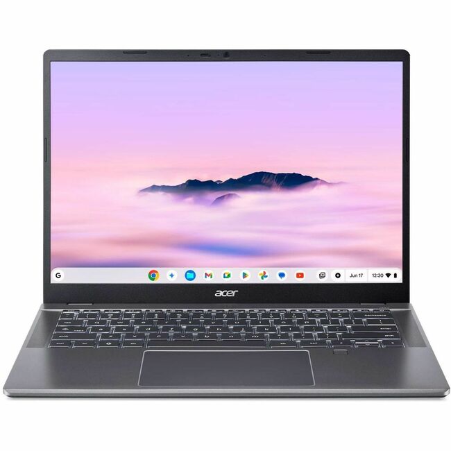 Main Image for Acer Chromebook Plus 514 CBE594-2 CBE594-2-32TU 14" Chromebook - WUXGA - 60 Hz - Intel Core 3 100U - 16 GB - 256 GB SSD - English (US) Keyboard - Iron