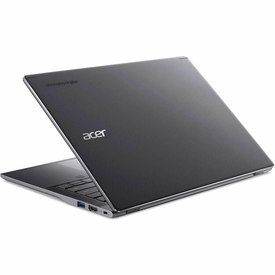Rear Image for Acer Chromebook Plus 514 CBE594-2 CBE594-2-32TU 14" Chromebook - WUXGA - 60 Hz - Intel Core 3 100U - 16 GB - 256 GB SSD - English (US) Keyboard - Iron