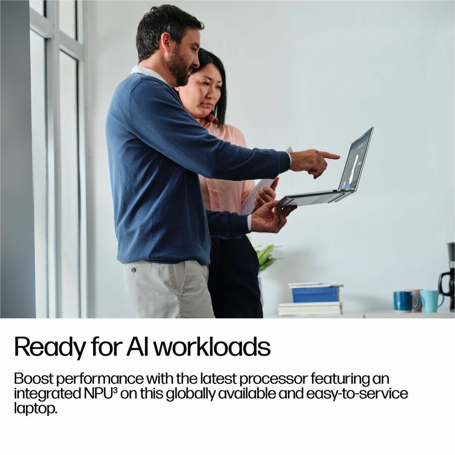 Alternate-Image5 Image for HP EliteBook 6 G1i 14" Touchscreen Notebook - WUXGA - Intel Core Ultra 5 225U - 16 GB - 512 GB PCIe NVMe SSD - English Keyboard - Pike Silver Aluminum