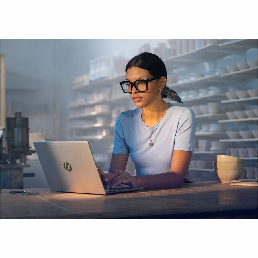 Alternate-Image1 Image for HP ProBook 4 G1a 16" Notebook - WUXGA - AMD Ryzen 7 250 - 16 GB - 512 GB SSD - English Keyboard - Pike Silver