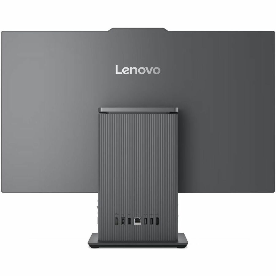 Rear Image for Lenovo IdeaCentre 27ARR9 F0HQ0061US All-in-One Computer - AMD Ryzen 5 8645HS - 16 GB - 512 GB SSD - 27" Full HD Touchscreen - Desktop - Luna Gray
