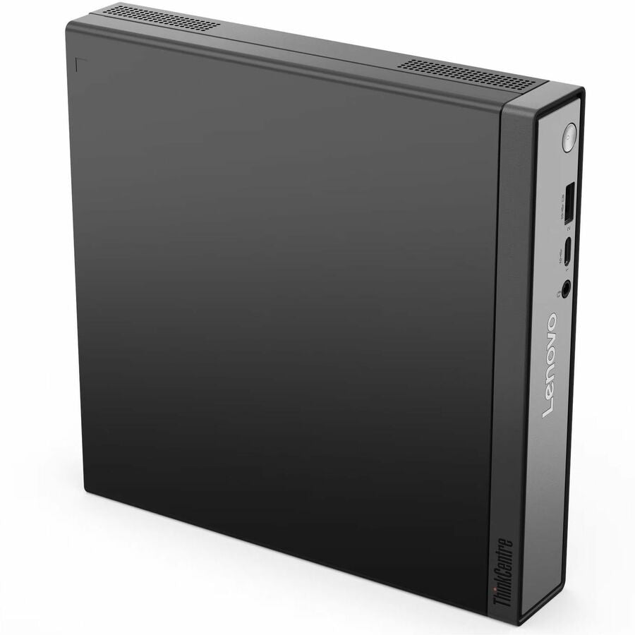 Alternate-Image1 Image for Lenovo ThinkCentre neo 50q QC 13C8000YUS Desktop Computer - Qualcomm Snapdragon X X1-26-100 - 16 GB - 256 GB SSD - Tiny - Eclipse Black
