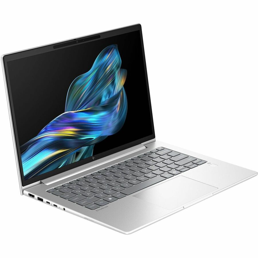 Alternate-Image2 Image for HP EliteBook 6 G1q 14" Copilot+ PC Notebook - WUXGA - 60 Hz - Qualcomm Snapdragon X Plus X1P-42-100 - 16 GB - 512 GB SSD - English Keyboard - Pike Silver