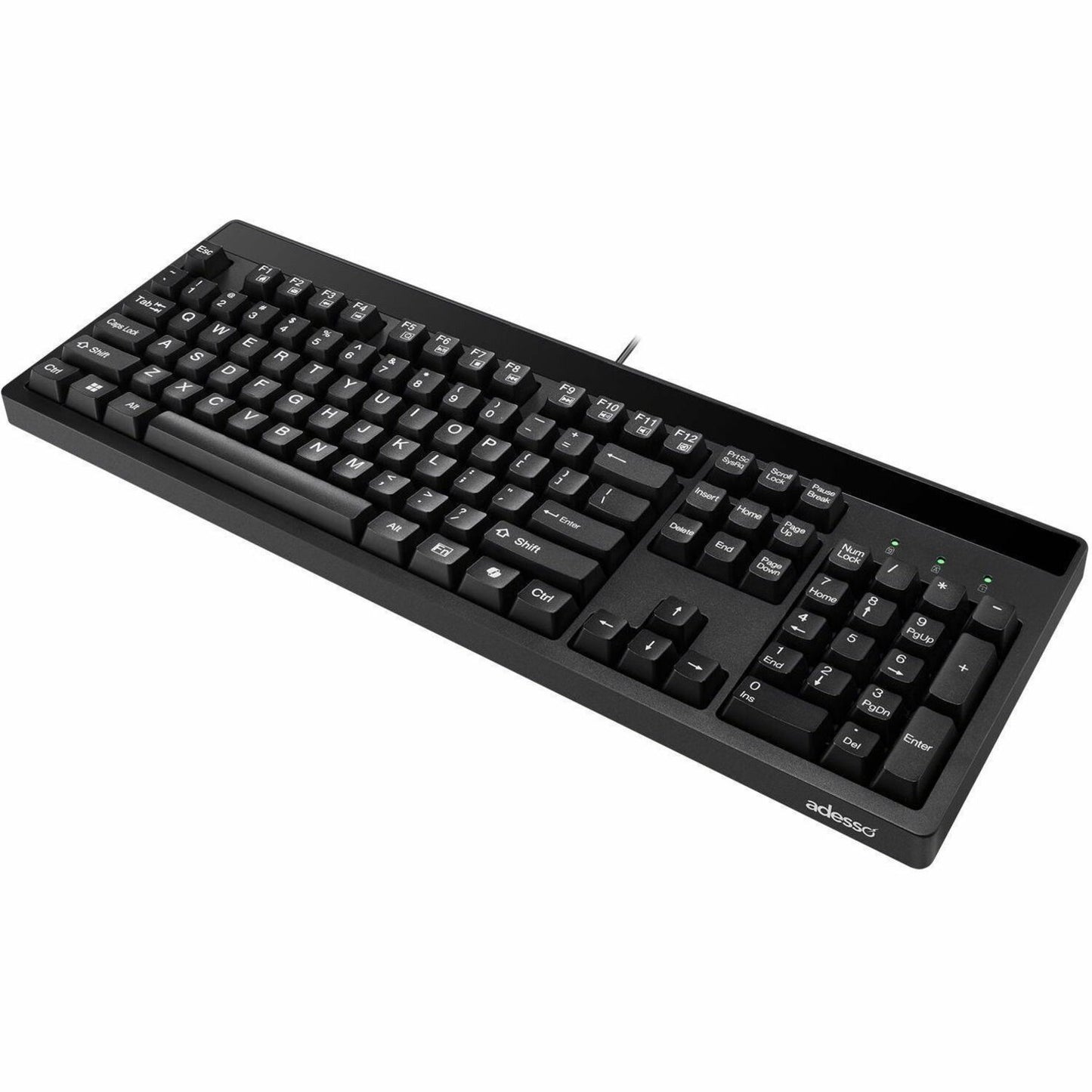 Main Image for Adesso EasyTouch 130 Full Sized Wired Mechanical Keyboard With CoPilot AI Hotkey