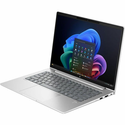 Left Image for HP ProBook 4 G1q 14" Copilot+ PC Notebook - WUXGA - 60 Hz - Qualcomm Snapdragon X X1-26-100 - 16 GB - 512 GB PCIe NVMe SSD - English Keyboard - Pike Silver