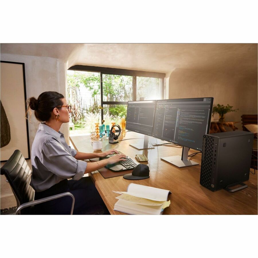 Alternate-Image2 Image for HP EliteDesk 8 G1i Desktop Computer - Intel Core Ultra 5 235 - vPro Technology - 32 GB - 512 GB SSD - Small Form Factor - Jack Black - Smart Buy