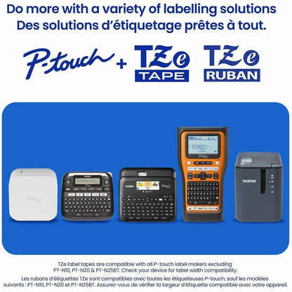 Alternate-Image7 Image for Brother Genuine P-touch TZe731 BK on GRN Label Tape, Laminated, 12mmX8m