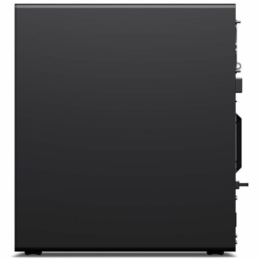 Left Image for Lenovo ThinkStation P3 Gen 2 30HT004KUS Workstation - 1 x Intel Core Ultra 9 285 - vPro Technology - 32 GB - 1 TB SSD - Tower - Black