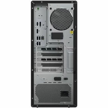 Rear Image for Lenovo ThinkStation P3 Gen 2 30HT004YUS Workstation - 1 x Intel Core Ultra 5 2nd Gen 235 - vPro Technology - 32 GB - 512 GB SSD - Tower