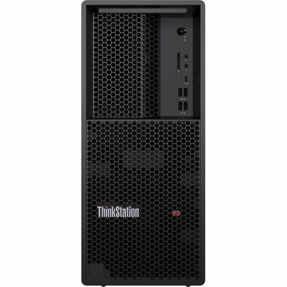 Front Image for Lenovo ThinkStation P3 Gen 2 30HT004RUS Workstation - 1 x Intel Core Ultra 5 235 - vPro Technology - 16 GB - 512 GB SSD - Tower