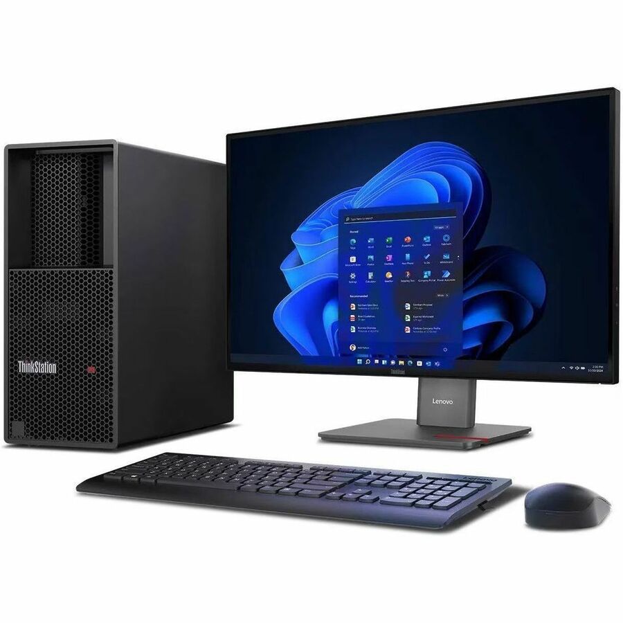 Alternate-Image4 Image for Lenovo ThinkStation P3 Gen 2 30HT0051US Workstation - 1 x Intel Core Ultra 5 2nd Gen 235 - vPro Technology - 32 GB - 512 GB SSD - Tower