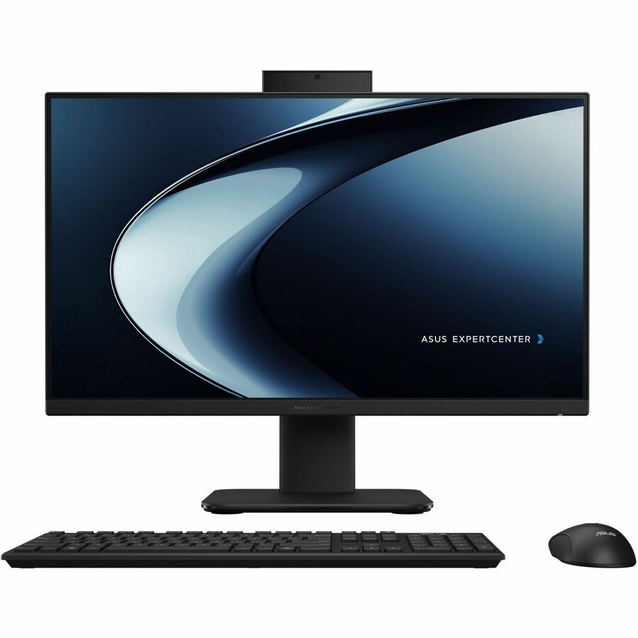 Front Image for Asus ExpertCenter P400 P440VA-DS504T All-in-One Computer - Intel Core i5 13th Gen i5-13420H - 16 GB - 1 TB SSD - 23.8" Full HD Touchscreen - Desktop - Black
