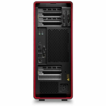 Rear Image for Lenovo ThinkStation P8 30HH007TUS Workstation - 1 x AMD Ryzen Threadripper PRO 7945WX - 32 GB - 1 TB SSD - Tower