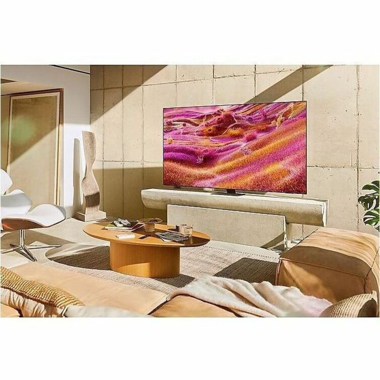 Life-Style Image for Samsung QN90F QN115QN90FF 114.5" Smart LED-LCD TV 2025 - 4K UHDTV - High Dynamic Range (HDR) - Titan Black