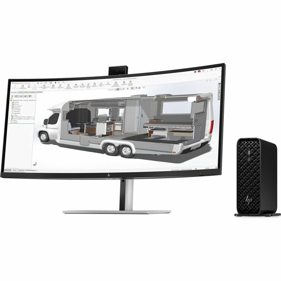 Alternate-Image2 Image for HP Z2 Mini G1i Workstation - Intel Core Ultra 9 285 - 32 GB - 1 TB SSD - Mini PC - Black