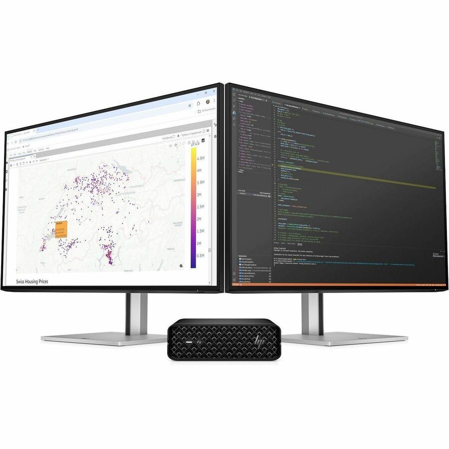 Alternate-Image5 Image for HP Z2 Mini G1i Workstation - Intel Core Ultra 7 265K - 32 GB - 1 TB SSD - Mini PC - Black