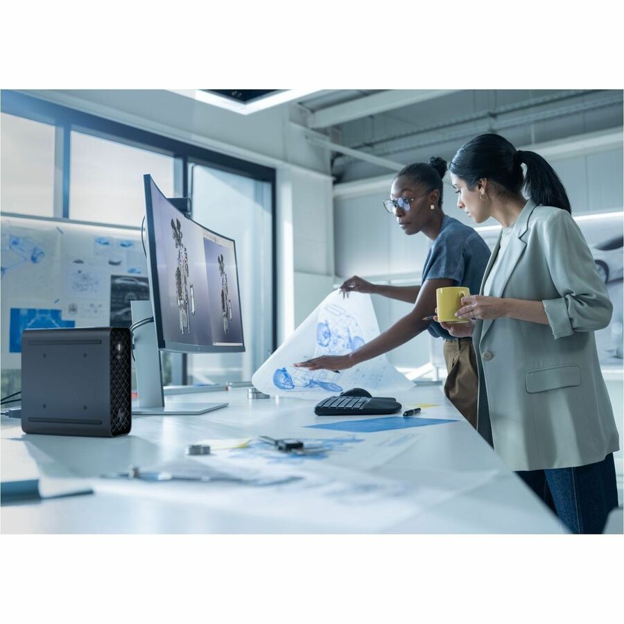 Life-Style Image for HP Z2 Mini G1i Workstation - Intel Core Ultra 7 265K - 32 GB - 1 TB SSD - Mini PC - Black