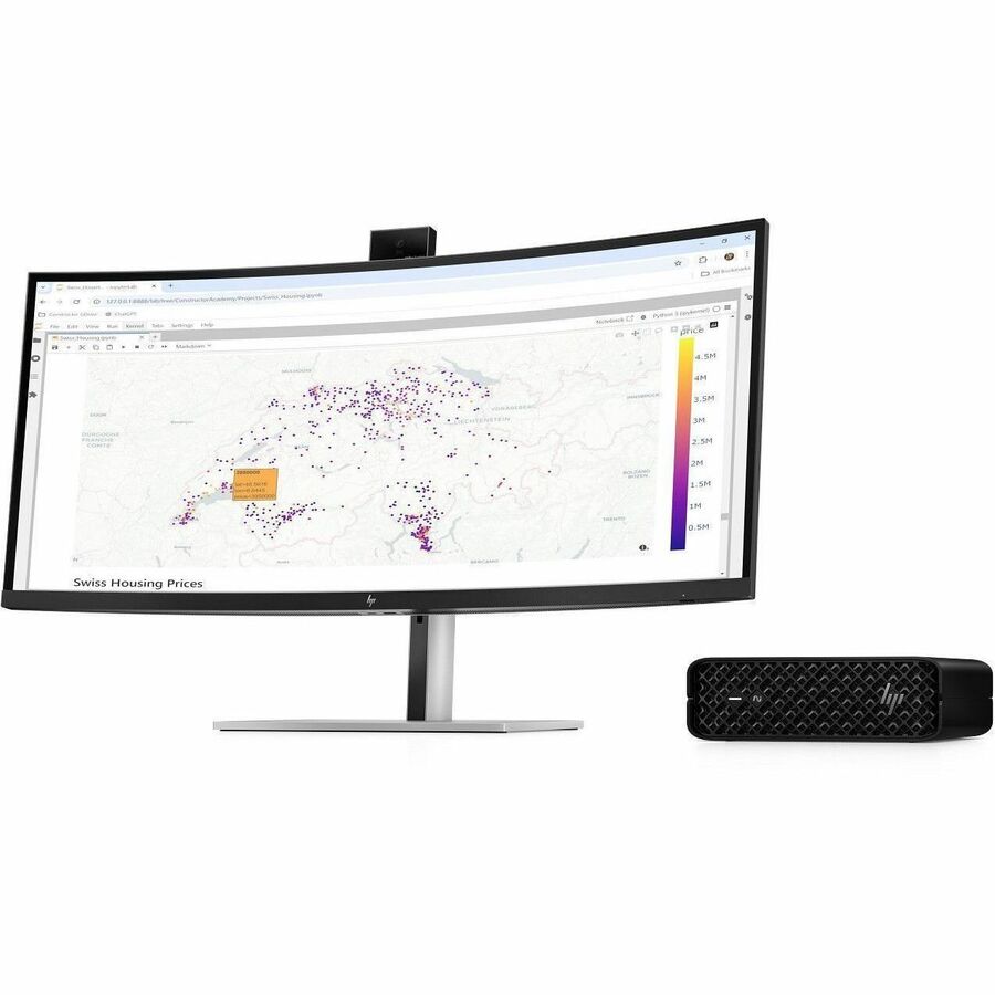 Alternate-Image7 Image for HP Z2 Mini G1i Workstation - Intel Core Ultra 5 235 - 16 GB - 512 GB SSD - Mini PC - Black