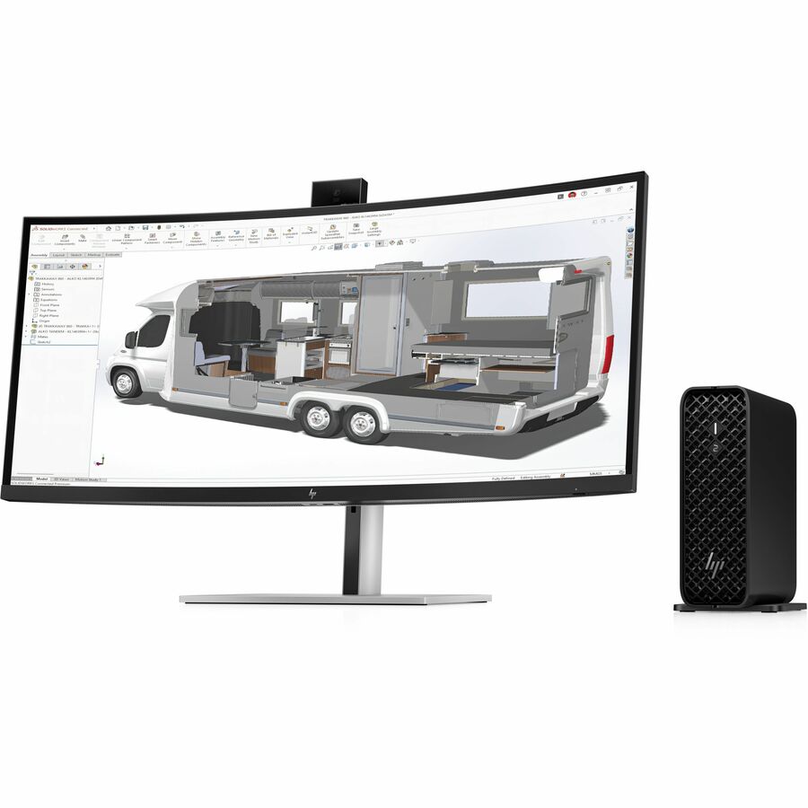 Alternate-Image2 Image for HP Z2 Mini G1i Workstation - Intel Core Ultra 5 235 - 32 GB - 1 TB SSD - Mini PC - Black