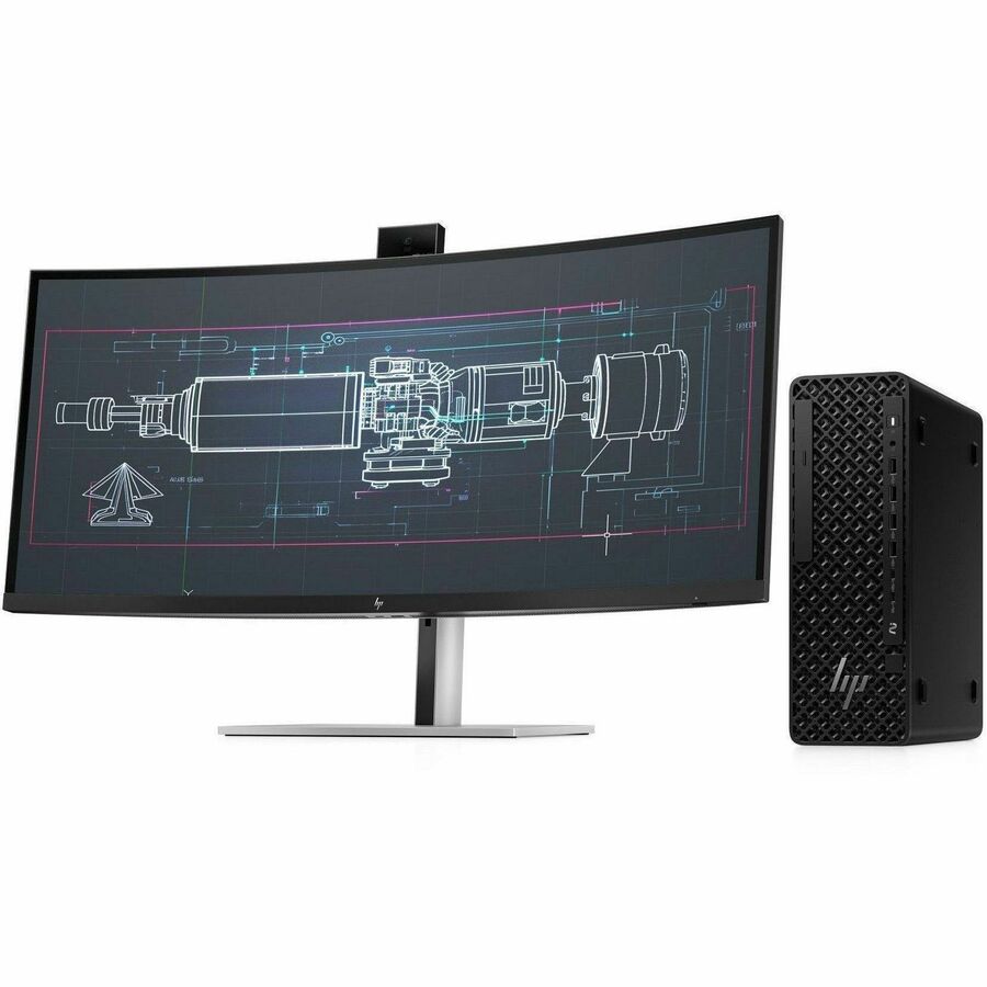 Alternate-Image4 Image for HP Z2 G1i Workstation - Intel Core Ultra 7 265 - 64 GB - 1 TB SSD - Small Form Factor - Black