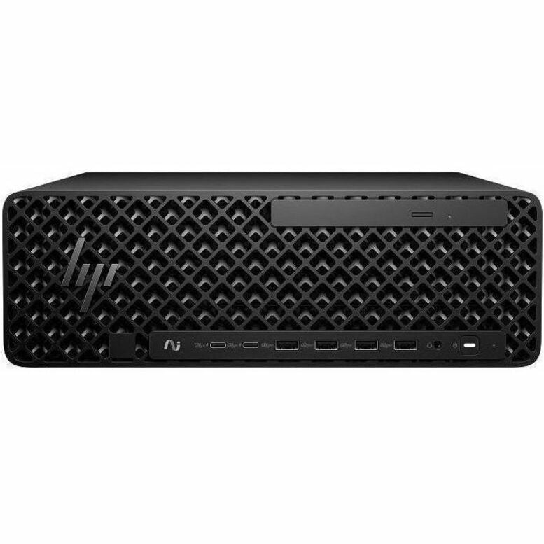 Front Image for HP Z2 G1i Workstation - Intel Core Ultra 7 265 - 64 GB - 1 TB SSD - Small Form Factor - Black