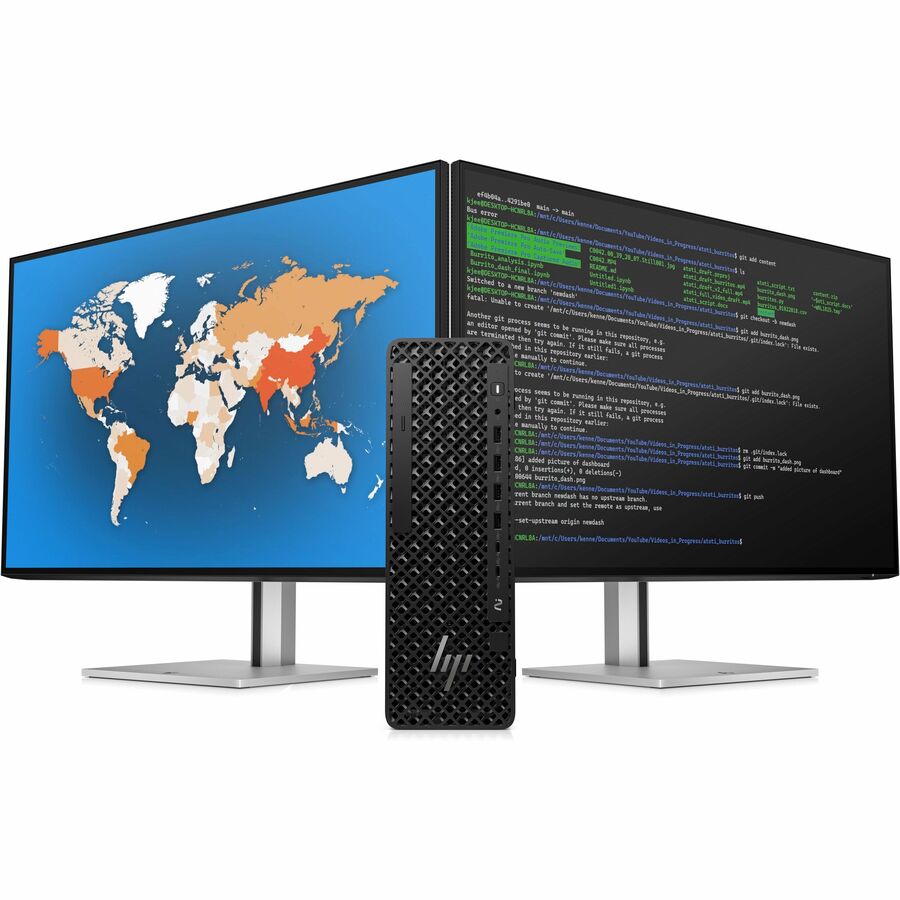 Alternate-Image4 Image for HP Z2 G1i Workstation - Intel Core Ultra 5 235 - 16 GB - 512 GB SSD - Small Form Factor - Black