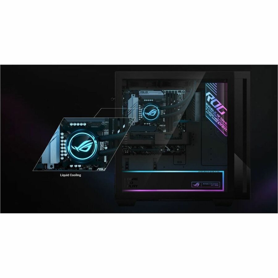 Alternate-Image7 Image for Asus ROG G700 G700TF-XS776 Gaming Desktop Computer - Intel Core Ultra 7 265F - 32 GB - 1 TB SSD - Black