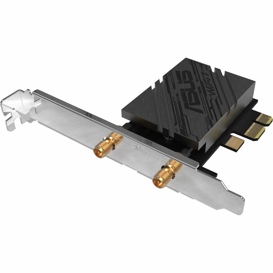 Alternate-Image2 Image for Asus PCE-BE90BT IEEE 802.11be Bluetooth 5.4 Tri Band Wi-Fi/Bluetooth Combo Adapter for Router, Desktop Computer