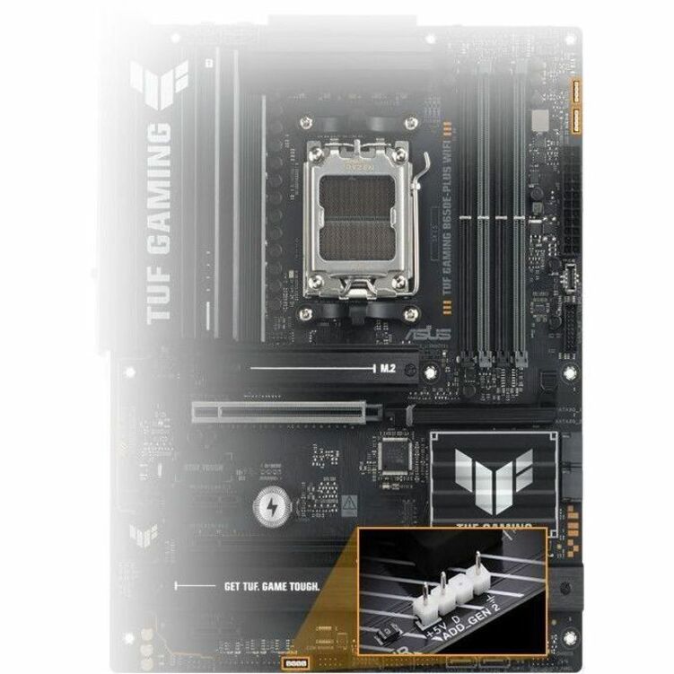Alternate-Image10 Image for TUF GAMING B650E-PLUS WIFI Gaming Desktop Motherboard - AMD B650 Chipset - Socket AM5 - ATX