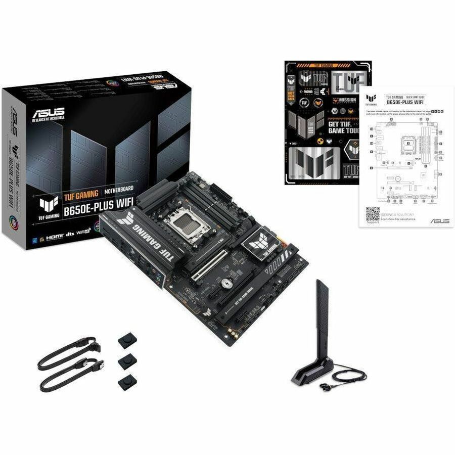 Alternate-Image8 Image for TUF GAMING B650E-PLUS WIFI Gaming Desktop Motherboard - AMD B650 Chipset - Socket AM5 - ATX