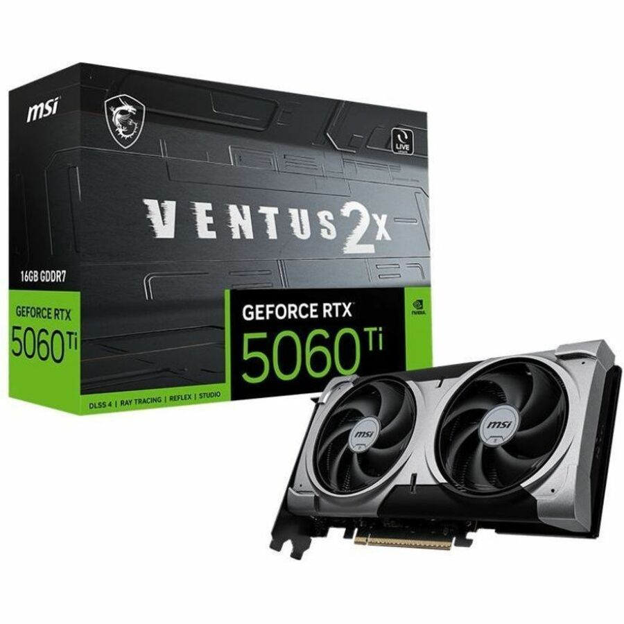 Alternate-Image1 Image for MSI NVIDIA GeForce RTX 5060 Ti Graphic Card - 16 GB GDDR7