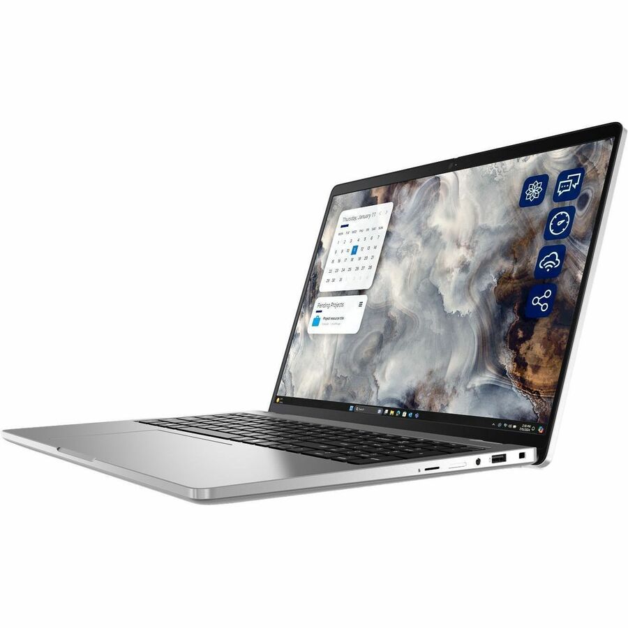 Left Image for Dell Pro 16 Plus PB16250 16" Notebook - Full HD Plus - 60 Hz - Intel Core Ultra 5 235U - vPro Technology - 16 GB - 512 GB SSD - English (US) Keyboard