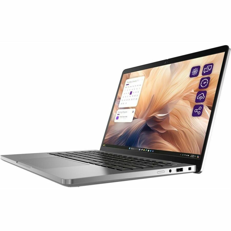 Alternate-Image2 Image for Dell Pro 13 Plus PB13250 13.3" Copilot+ PC Notebook - Full HD Plus - 60 Hz - Intel Core Ultra 5 235U - vPro Technology - 16 GB - 512 GB SSD - English (US) Keyboard - Silver