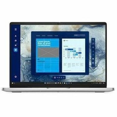 Front Image for Dell Pro 16 PC16250 16" Notebook - Full HD Plus - 60 Hz - Intel Core 5 120U - 8 GB - 256 GB SSD - English (US) Keyboard - Magnetite
