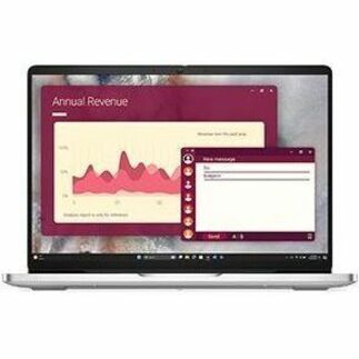 Front Image for Dell Pro 14 PC14250 14" Notebook - Full HD Plus - 60 Hz - Intel Core 7 150U - 16 GB - 256 GB SSD - English (US) Keyboard - Magnetite