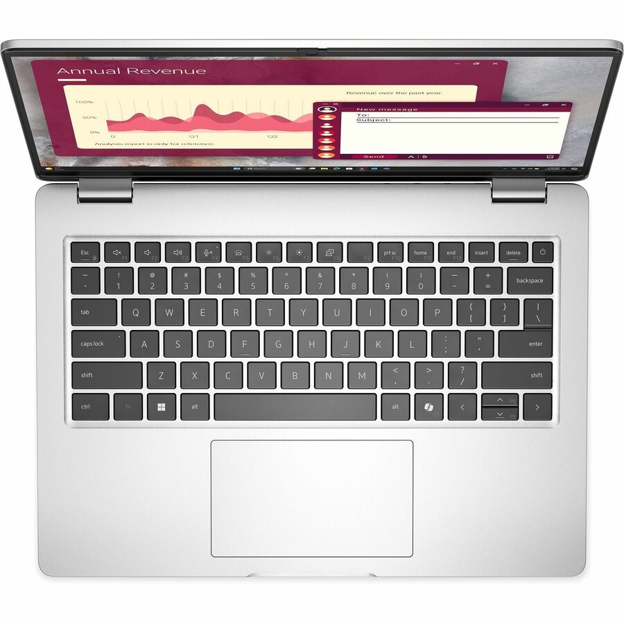 Alternate-Image3 Image for Dell Pro 14 PC14250 14" Notebook - Full HD Plus - 60 Hz - Intel Core 7 150U - 16 GB - 256 GB SSD - English (US) Keyboard - Magnetite