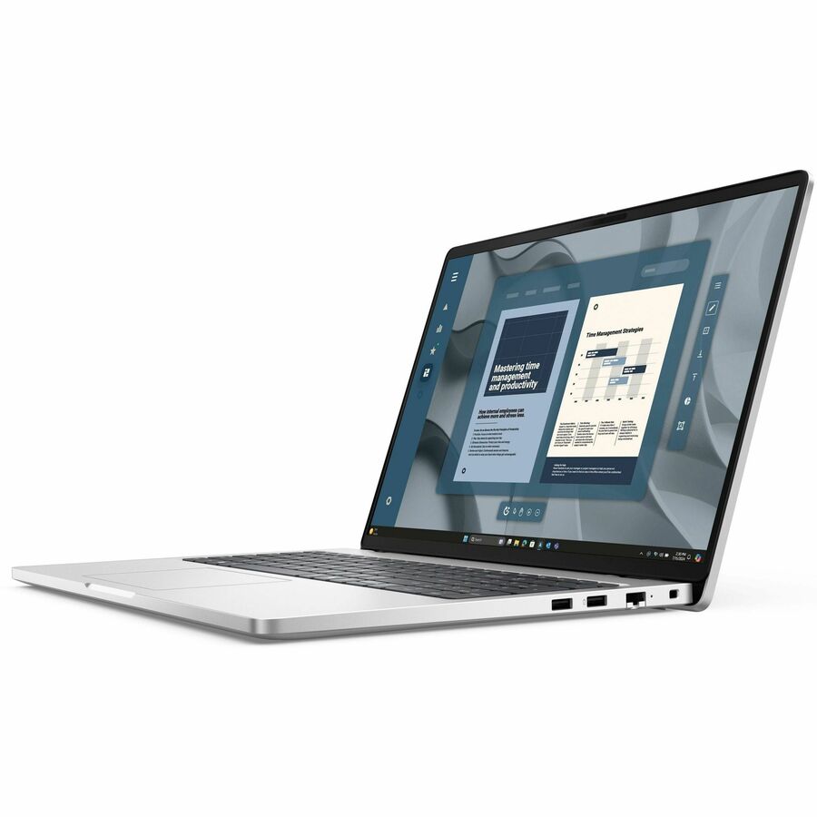 Left Image for Dell Pro 16 PC16255 16" Notebook - Full HD Plus - 60 Hz - AMD Ryzen 5 PRO 230 - 16 GB - 512 GB SSD - English (US) Keyboard - Solid Magnetite