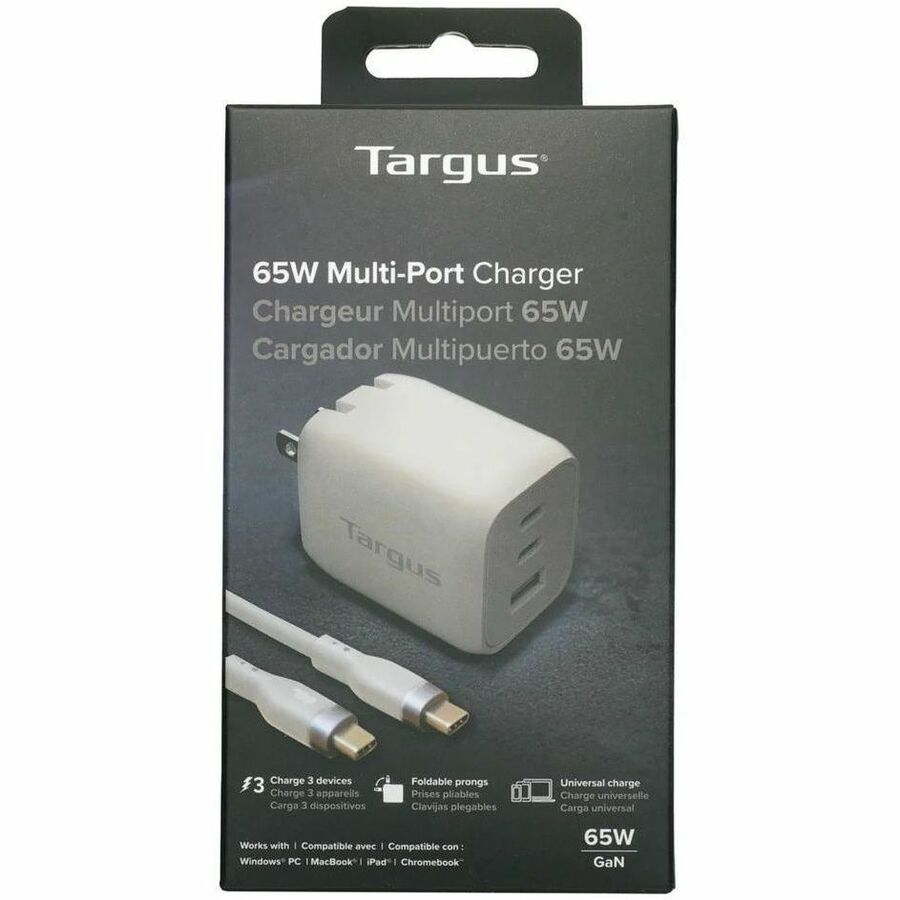 Alternate-Image6 Image for Targus&reg; 65W Multi-Port GaN Wall Charger