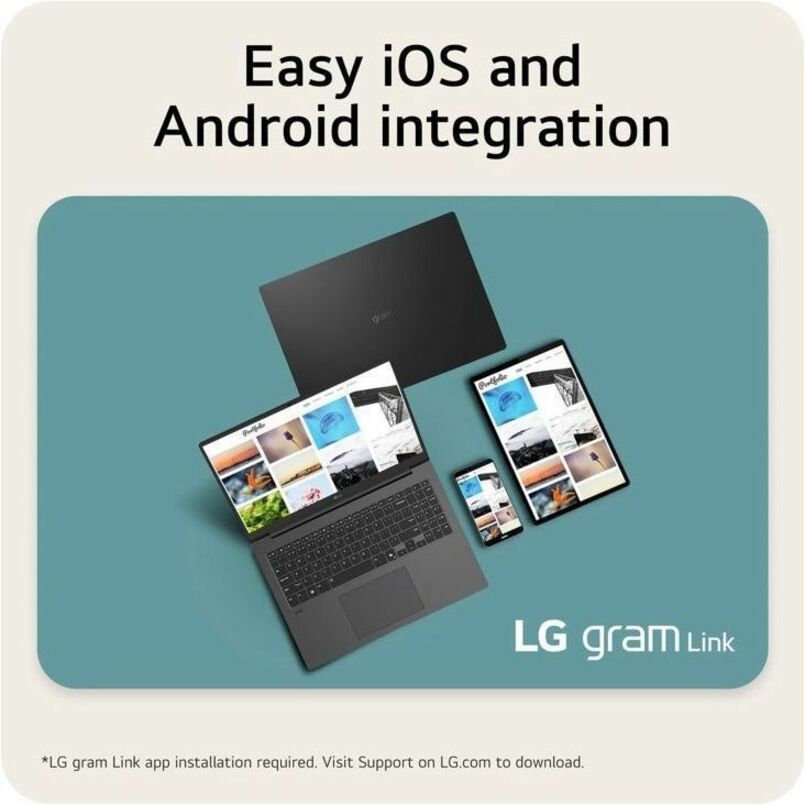 Alternate-Image5 Image for LG gram Pro 16T90TP-K.AAB4U1 16" Touchscreen Convertible 2 in 1 Notebook - WQXGA+ - 120 Hz - Intel Core Ultra 7 255H - Intel Evo Platform - 16 GB - 1 TB SSD - Obsidian Black