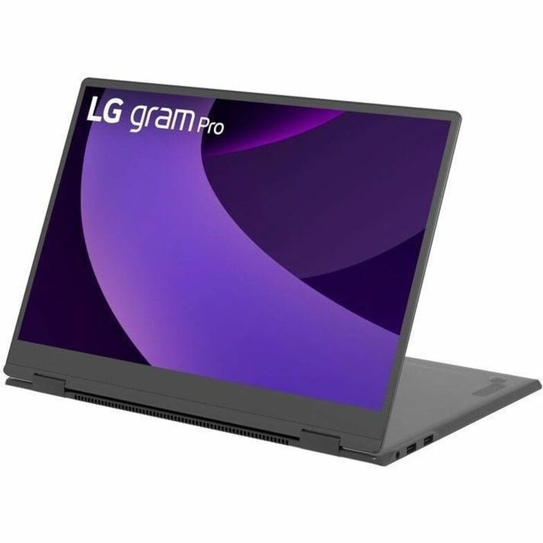 Alternate-Image6 Image for LG gram Pro 16T90TP-K.AAB4U1 16" Touchscreen Convertible 2 in 1 Notebook - WQXGA+ - 120 Hz - Intel Core Ultra 7 255H - Intel Evo Platform - 16 GB - 1 TB SSD - Obsidian Black