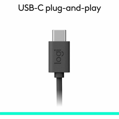 Alternate-Image4 Image for Logitech H390 Wired Headphones with Mic, USB Headset with Microphone for PC, Noise Cancelling Microphone
