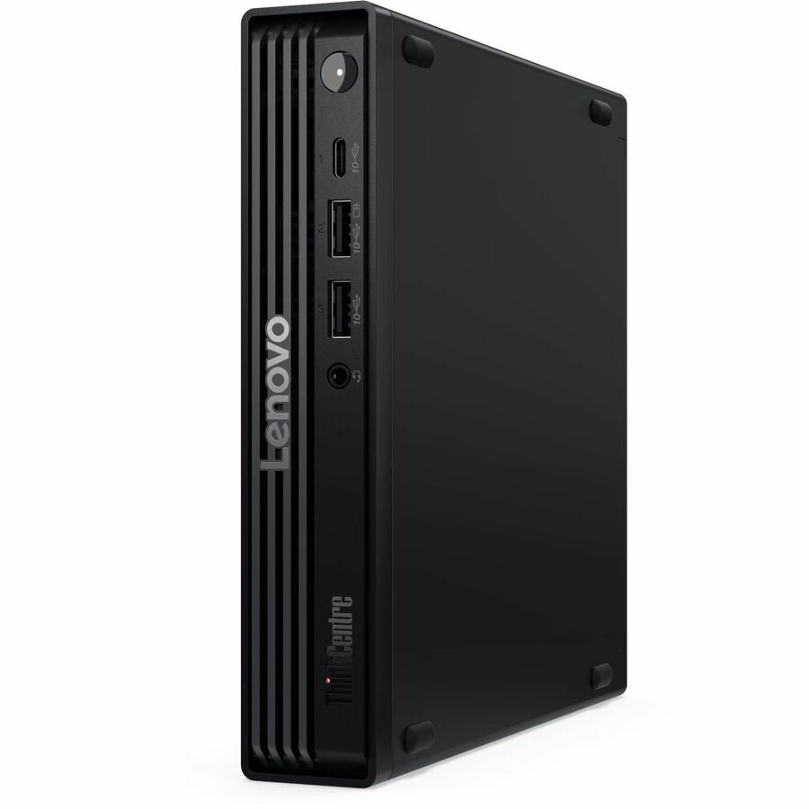 Alternate-Image1 Image for Lenovo ThinkCentre M70q Gen 6 13A40029US Desktop Computer - Intel Core Ultra 5 225T - 16 GB - 512 GB SSD - Tiny - Black