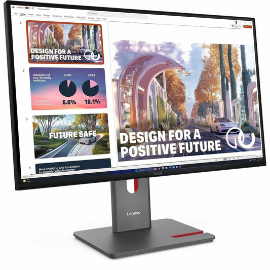 Main Image for Lenovo ThinkVision P27QD-40 27" Class WQHD LED Monitor - 16:9 - Raven Black