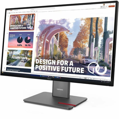 Alternate-Image1 Image for Lenovo ThinkVision P27QD-40 27" Class WQHD LED Monitor - 16:9 - Raven Black